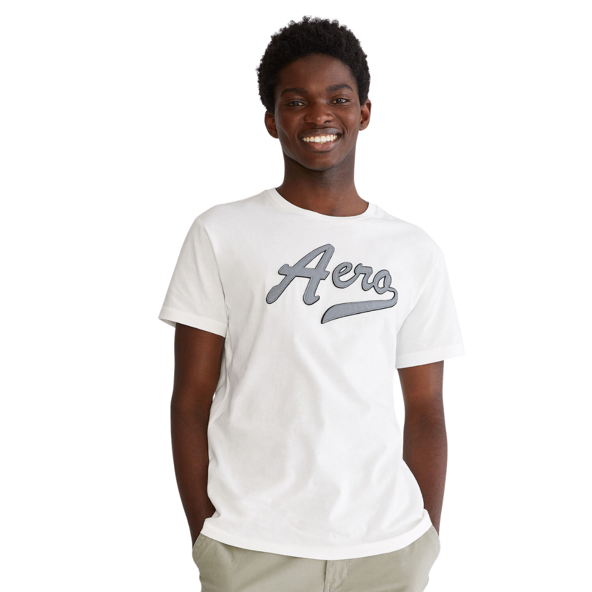 Playera Bordada Aeropostale Hombre 100% Original
