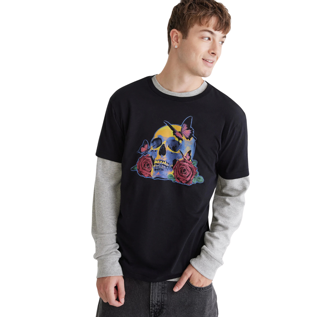Playera Aeropostale 100% Original Estampada Hombre