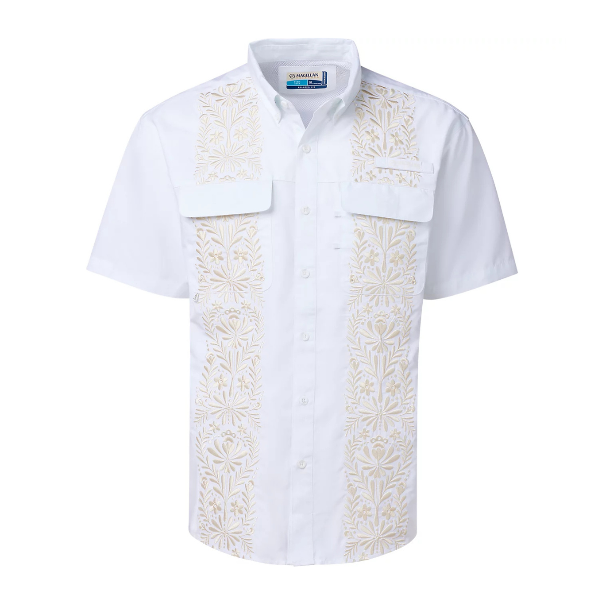 Camisa Magellan Talavera Y Flores UPF 25 Manga Corta Hombre