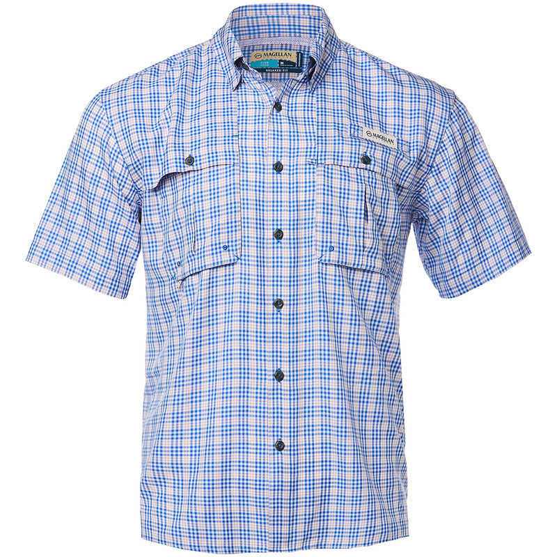 Camisa Magellan Aransas Pass Button UPF 50 Manga Corta Hombre