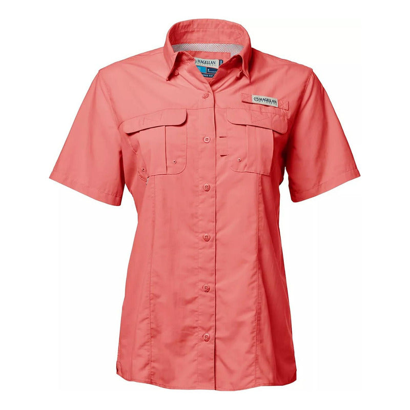 Camisa Magellan Laguna Madre UPF 30 Manga Corta Mujer