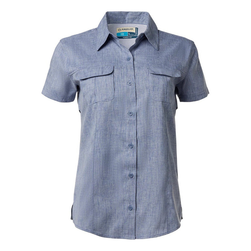 Camisa Magellan Aransas UPF 20 Manga Corta Mujer