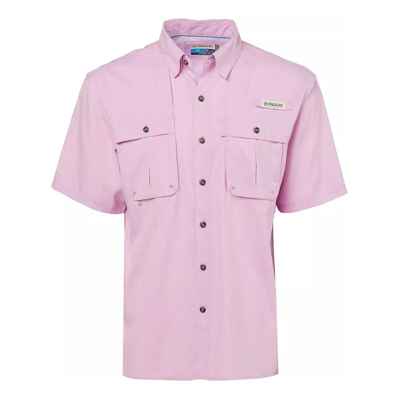Camisa Magellan Aransas Pass Heather UPF 30 Manga Corta Hombre