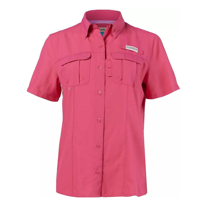 Camisa Magellan Laguna Madre UPF 30 Manga Corta Mujer