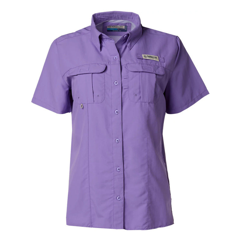 Camisa Magellan Laguna Madre UPF 30 Manga Corta Mujer