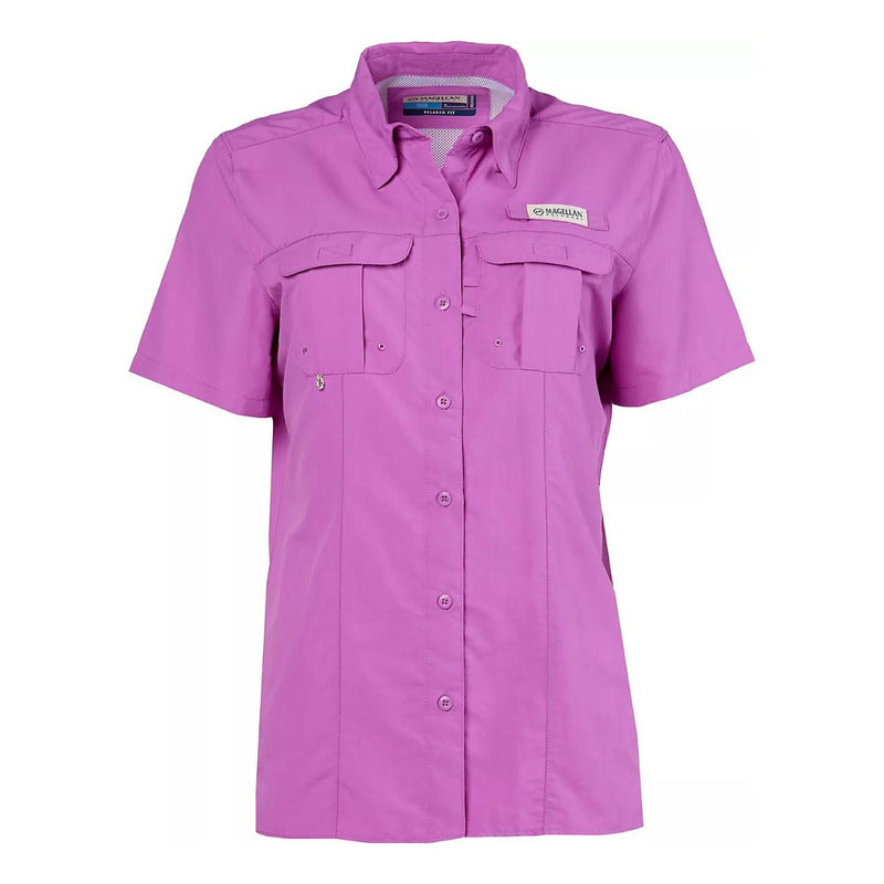 Camisa Magellan Laguna Madre UPF 30 Manga Corta Mujer