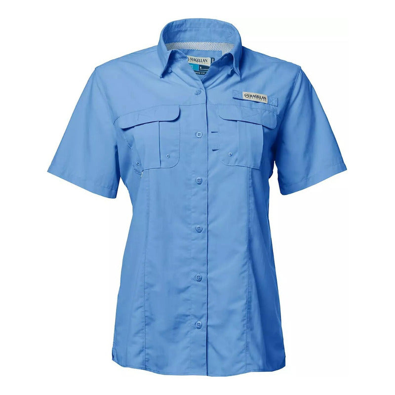 Camisa Magellan Laguna Madre UPF 30 Manga Corta Mujer