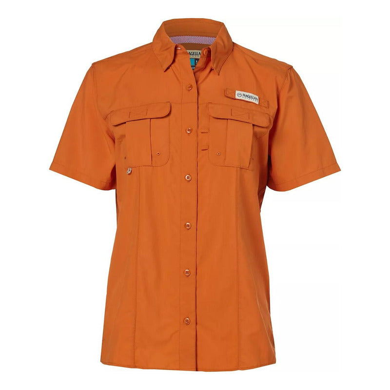 Camisa Magellan Laguna Madre UPF 30 Manga Corta Mujer