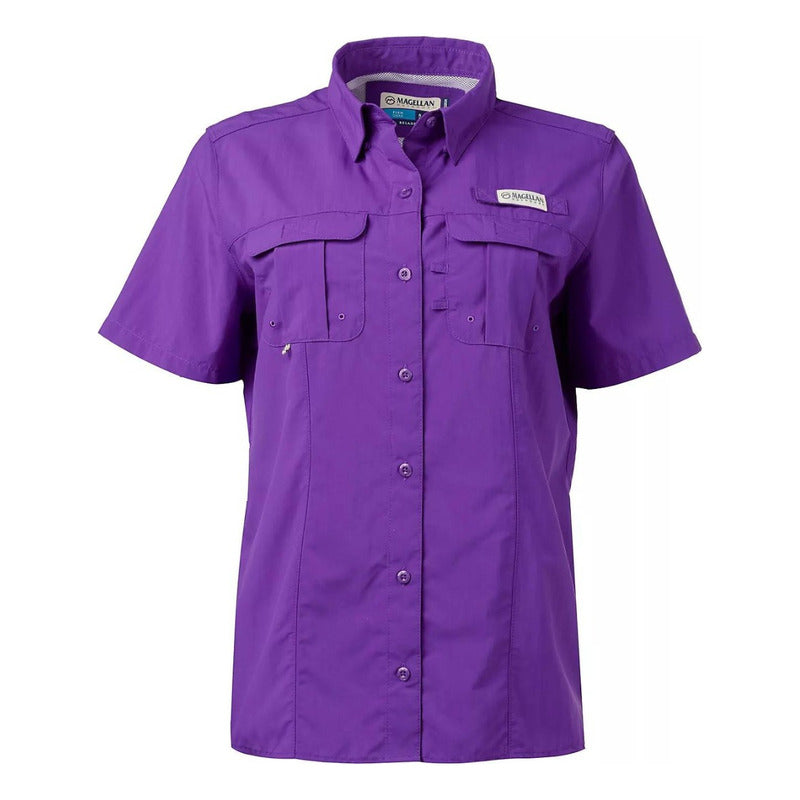 Camisa Magellan Laguna Madre UPF 30 Manga Corta Mujer