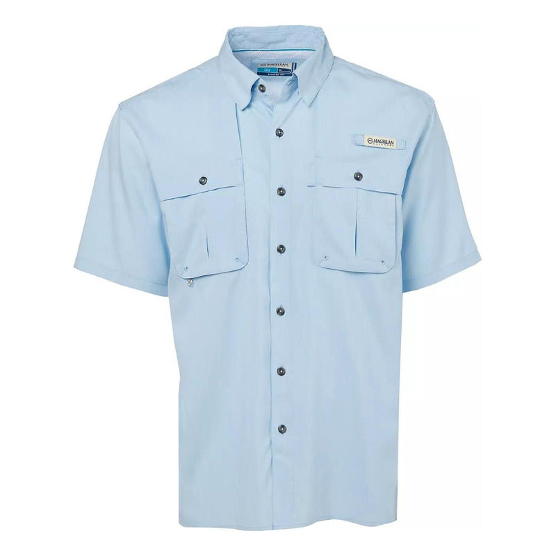 Camisa Magellan Aransas Pass Heather UPF 30 Manga Corta Hombre