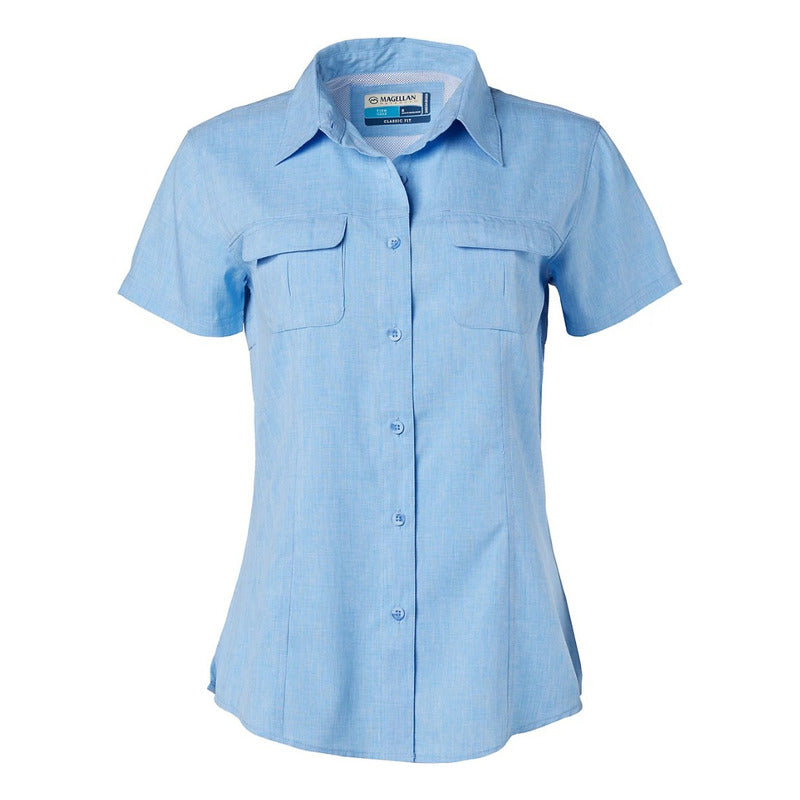 Camisa Magellan Aransas UPF 20 Manga Corta Mujer