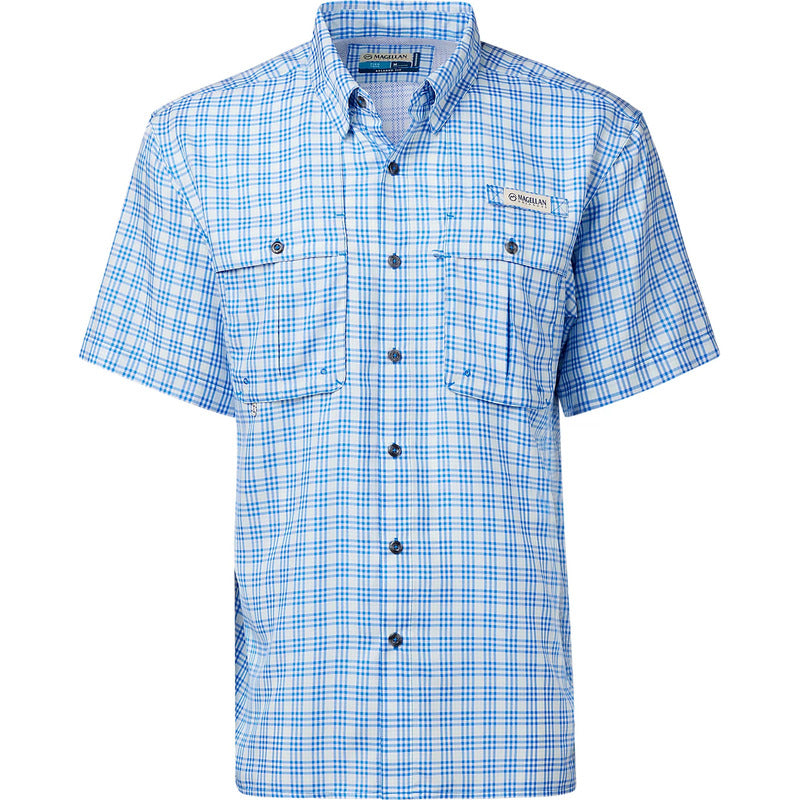 Camisa Magellan Aransas Pass Button UPF 50 Manga Corta Hombre