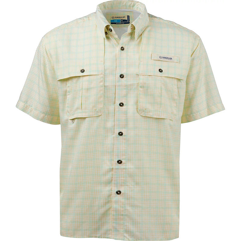 Camisa Magellan Aransas Pass Button UPF 50 Manga Corta Hombre