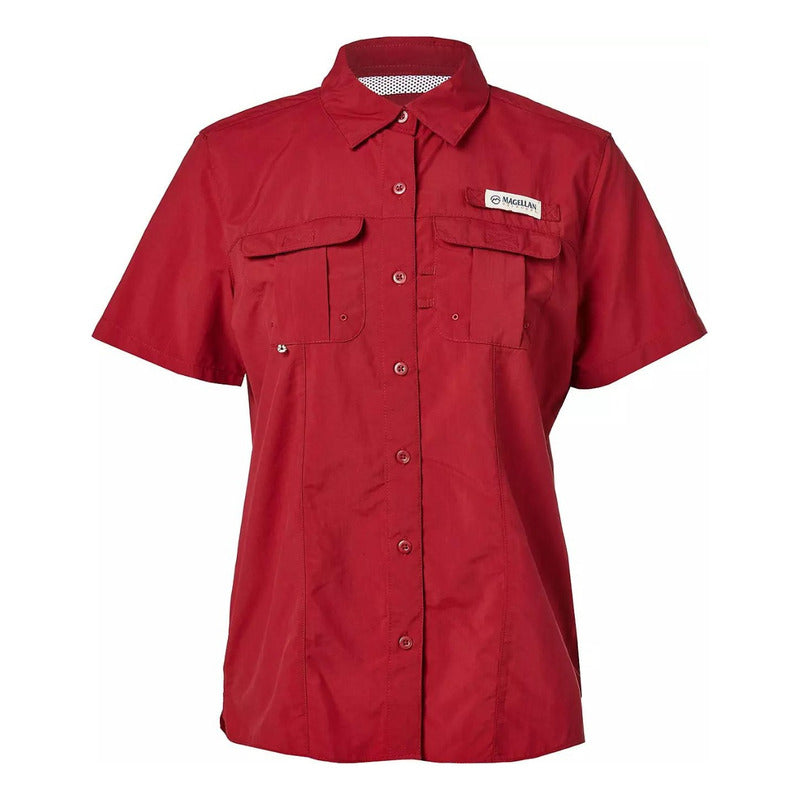 Camisa Magellan Laguna Madre UPF 30 Manga Corta Mujer