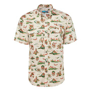 Camisa Magellan México Print UPF 25 Manga Corta Hombre