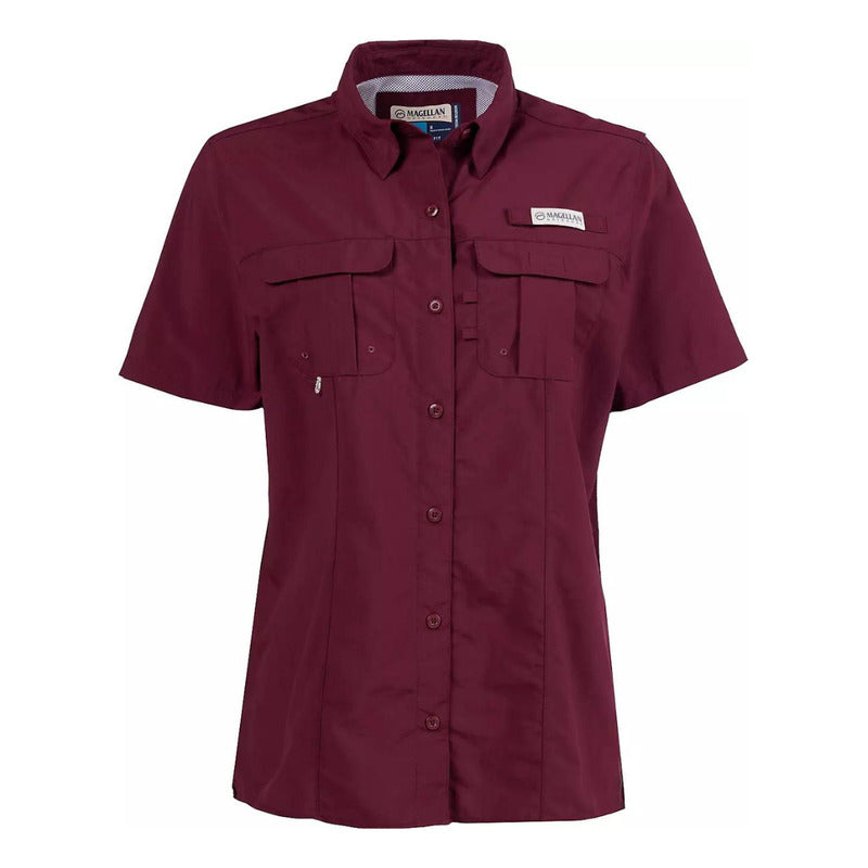 Camisa Magellan Laguna Madre UPF 30 Manga Corta Mujer