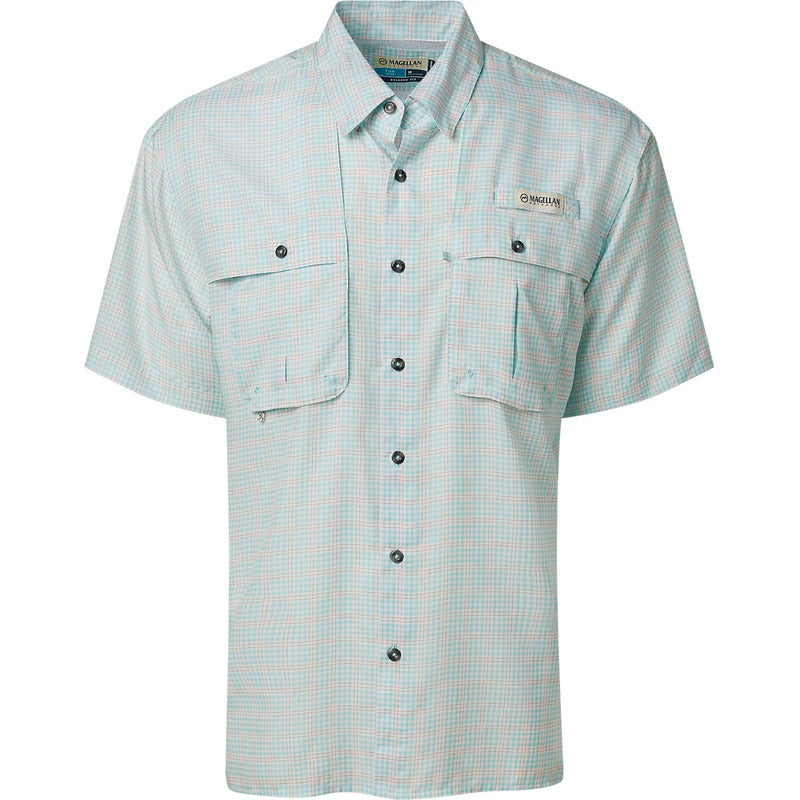 Camisa Magellan Aransas Pass Button UPF 50 Manga Corta Hombre