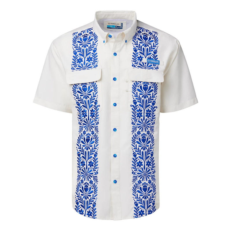 Camisa Magellan Talavera Y Flores UPF 25 Manga Corta Hombre