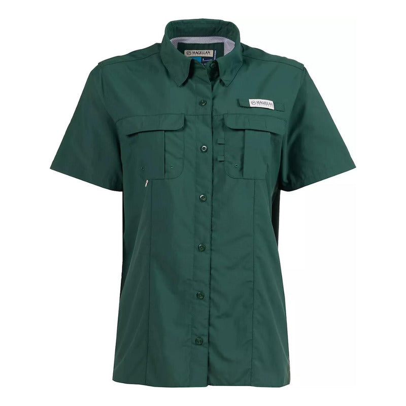 Camisa Magellan Laguna Madre UPF 30 Manga Corta Mujer