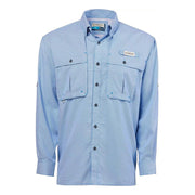 Camisa Magellan Aransas Pass Mini Check UPF 30 Manga Larga Hombre