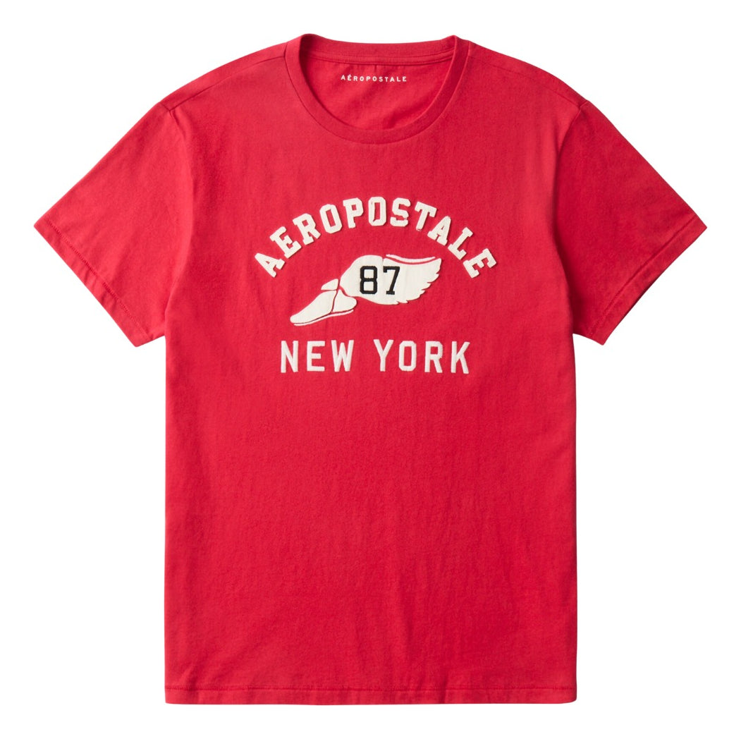 Playera Bordada Aeropostale Hombre 100% Original