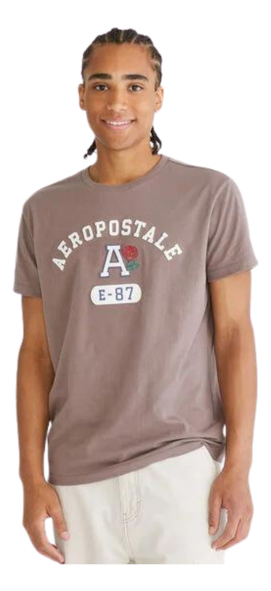 Playera Bordada Aeropostale Hombre 100% Original