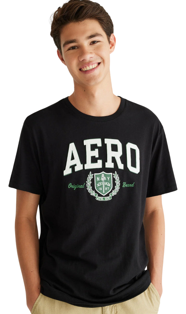 Playera Bordada Aeropostale Hombre 100% Original