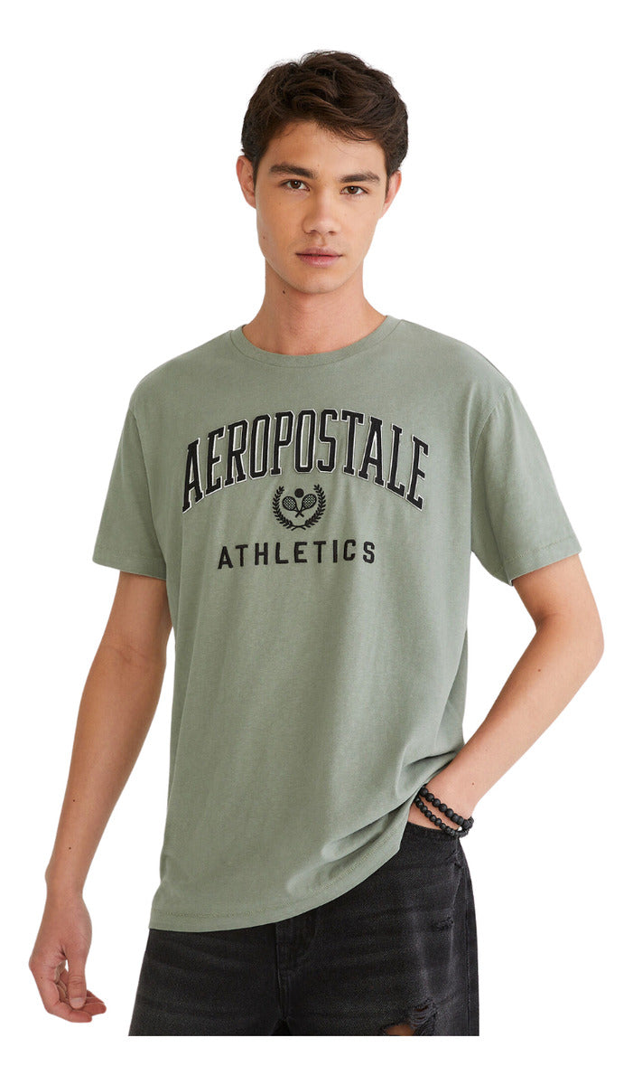 Playera Bordada Aeropostale Hombre 100% Original