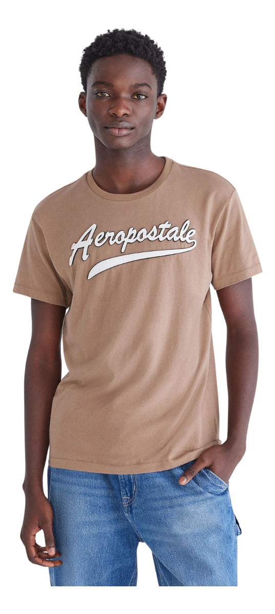 Playera Bordada Aeropostale Hombre 100% Original