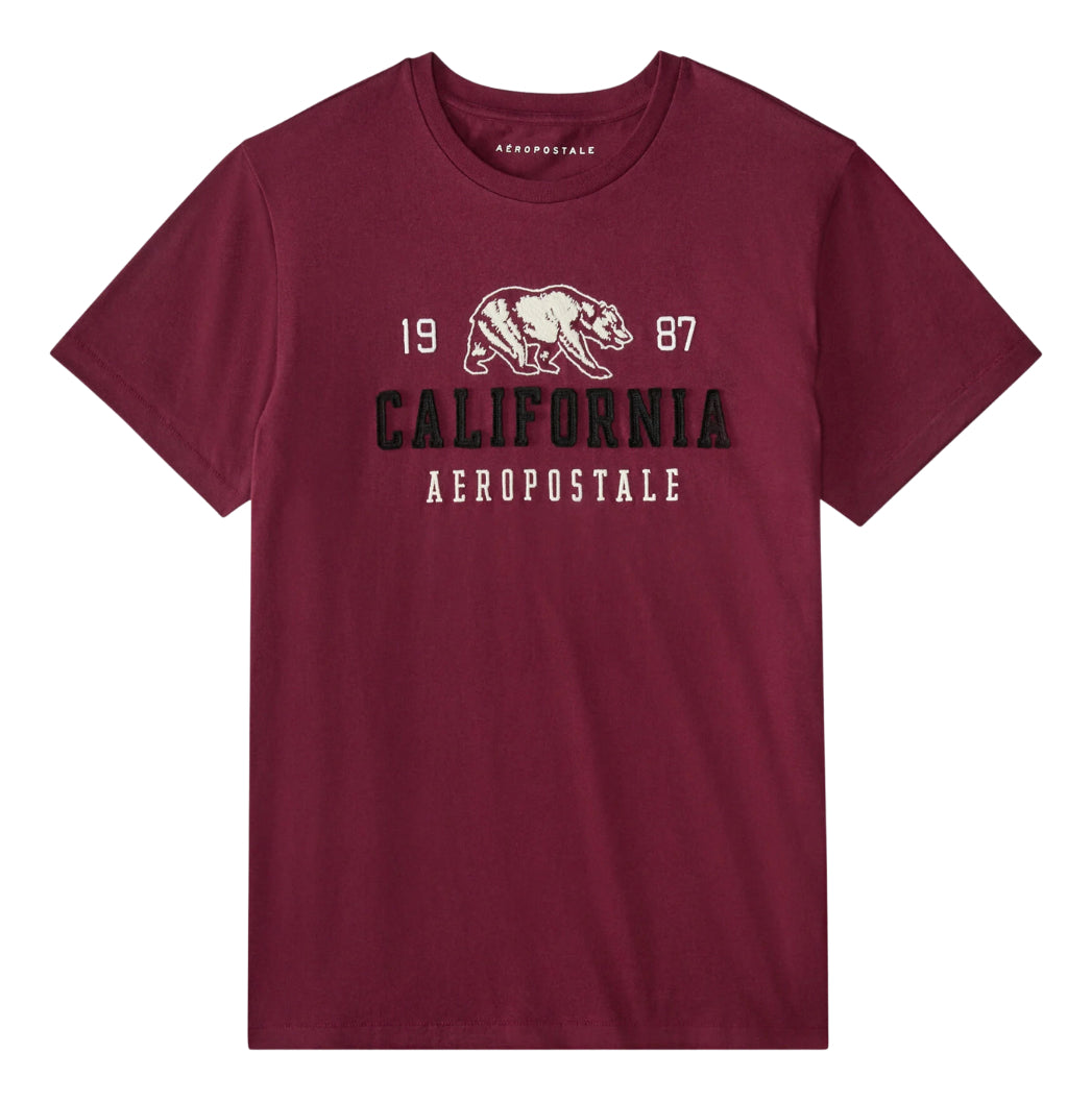 Playera Bordada Aeropostale Hombre 100% Original