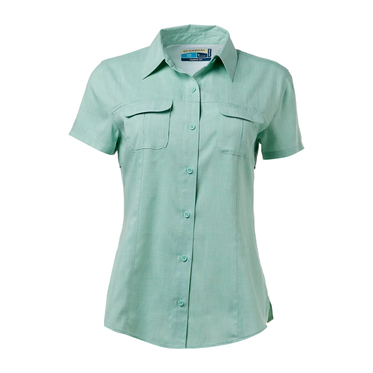 Camisa Magellan Aransas UPF 20 Manga Corta Mujer