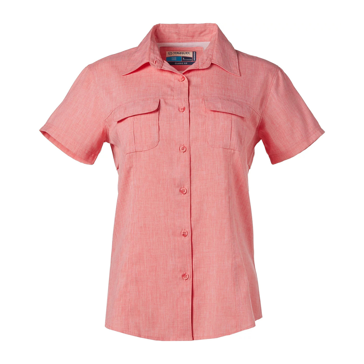 Camisa Magellan Aransas UPF 20 Manga Corta Mujer