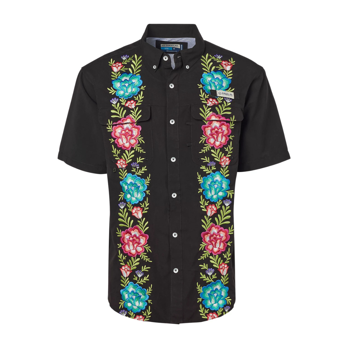 Camisa Magellan Talavera Y Flores UPF 25 Manga Corta Hombre