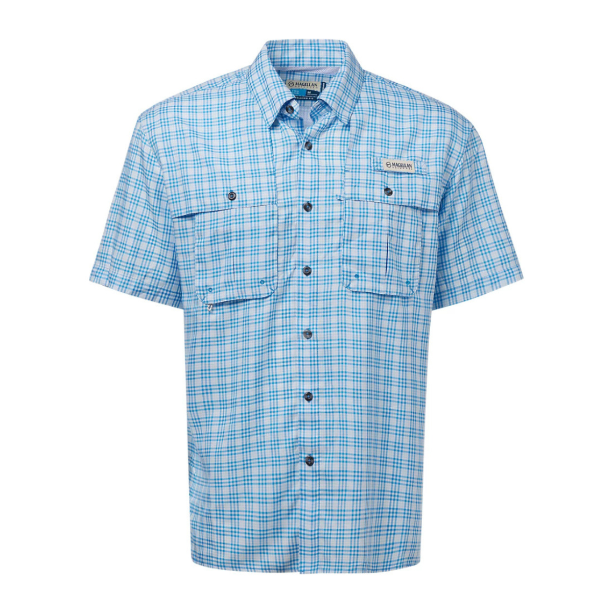 Camisa Magellan Aransas Pass Button UPF 50 Manga Corta Hombre