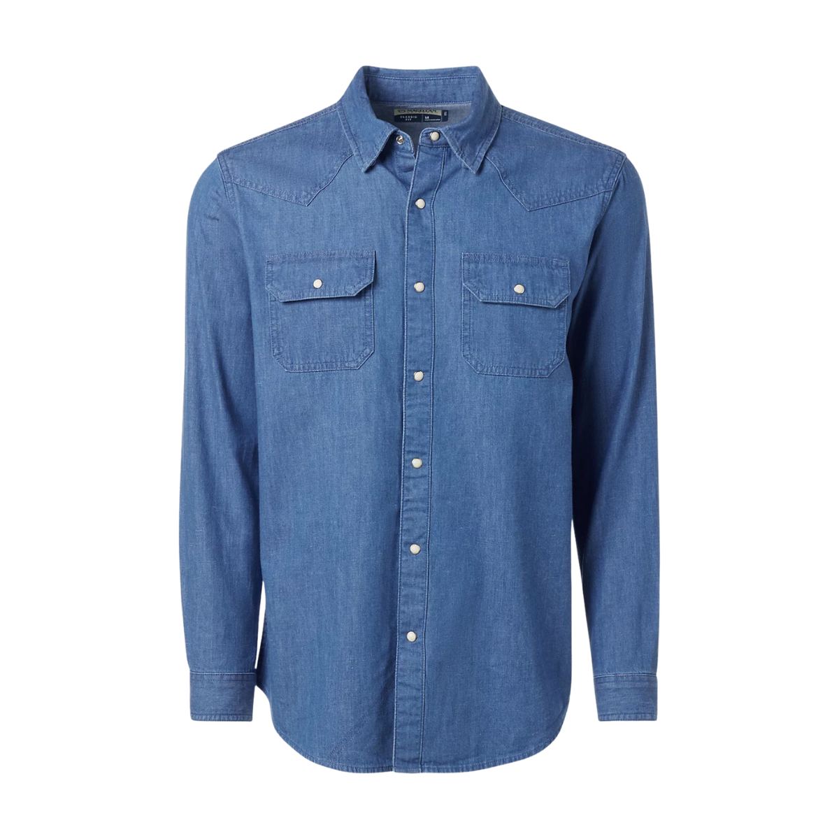 Camisa Magellan Pecos Ridge Denim 100% Original Manga Larga