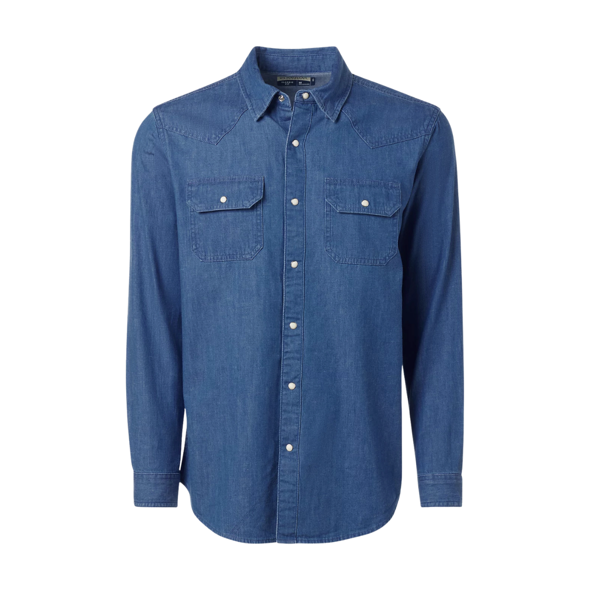 Camisa Magellan Pecos Ridge Denim 100% Original Manga Larga
