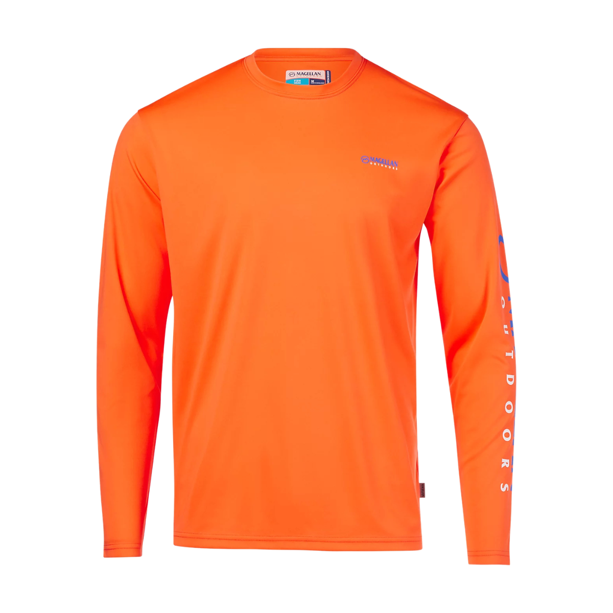 Playera Magellan Casting Crew Core Upf50 Manga Larga Hombre