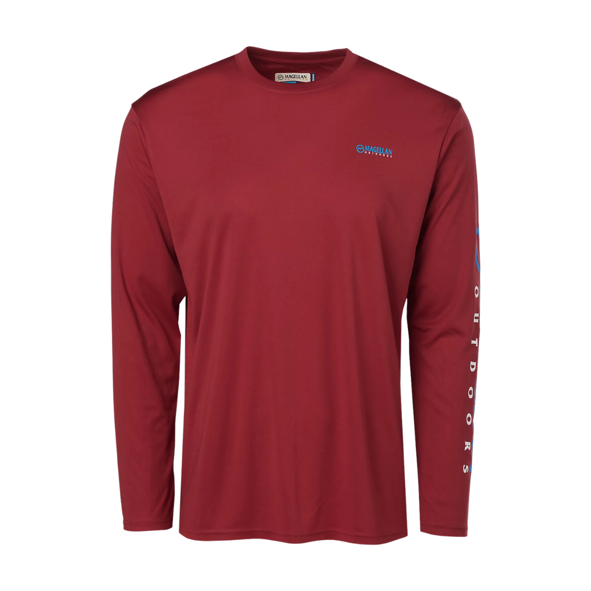 Playera Magellan Casting Crew Core Upf50 Manga Larga Hombre