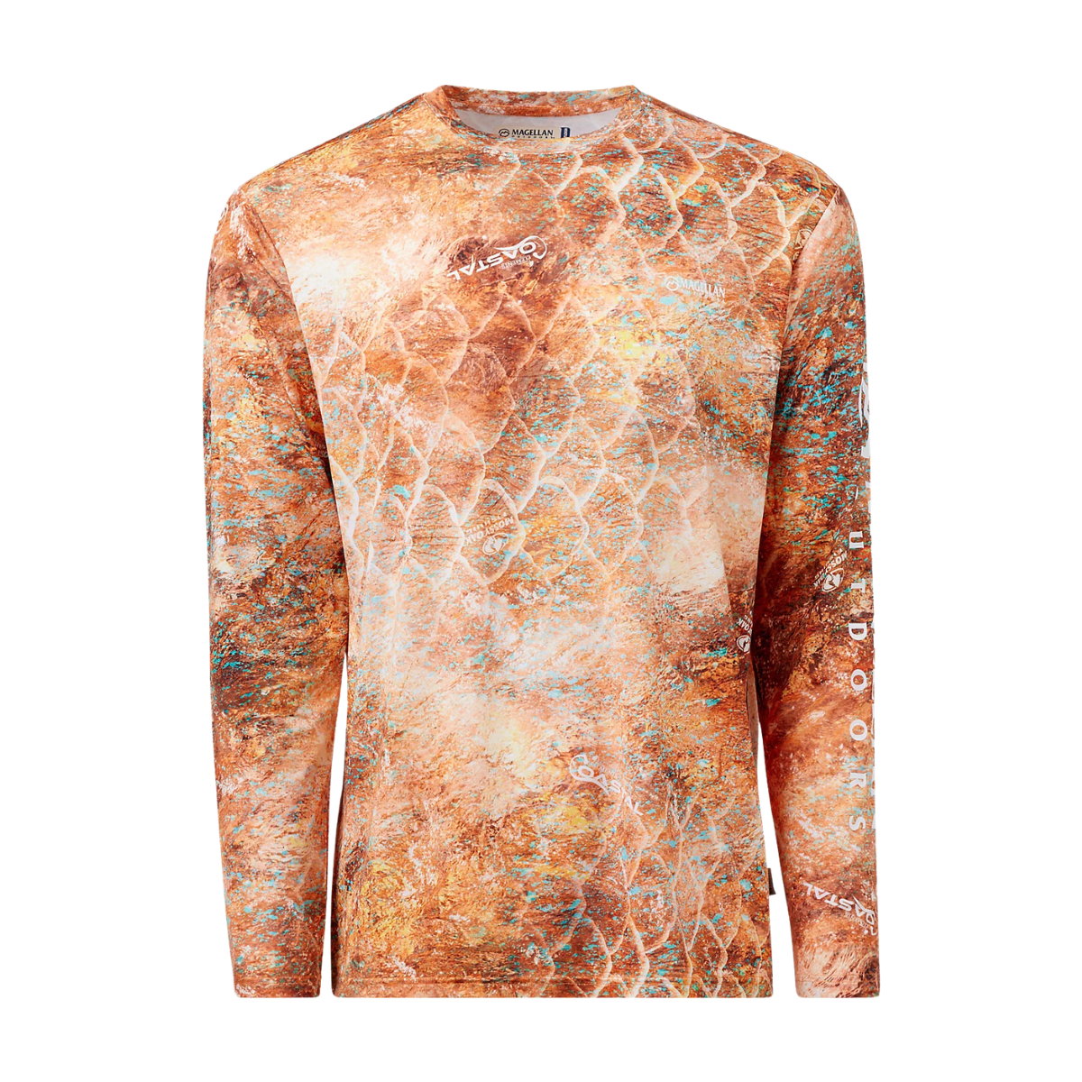 Playera Magellan Mossy Oak Coastal Upf 50 Manga Larga