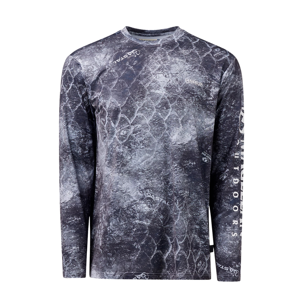 Playera Magellan Mossy Oak Coastal Upf 50 Manga Larga