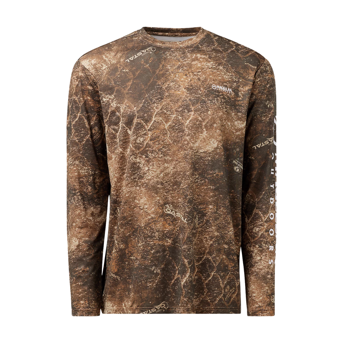 Playera Magellan Mossy Oak Coastal Upf 50 Manga Larga