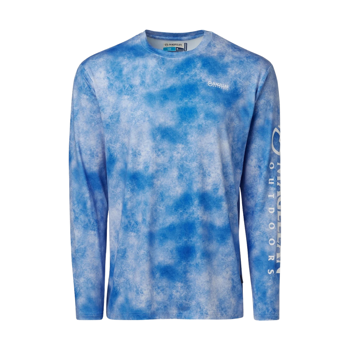 Playera Magellan Casting Crew Wash Upf 50 Manga Larga