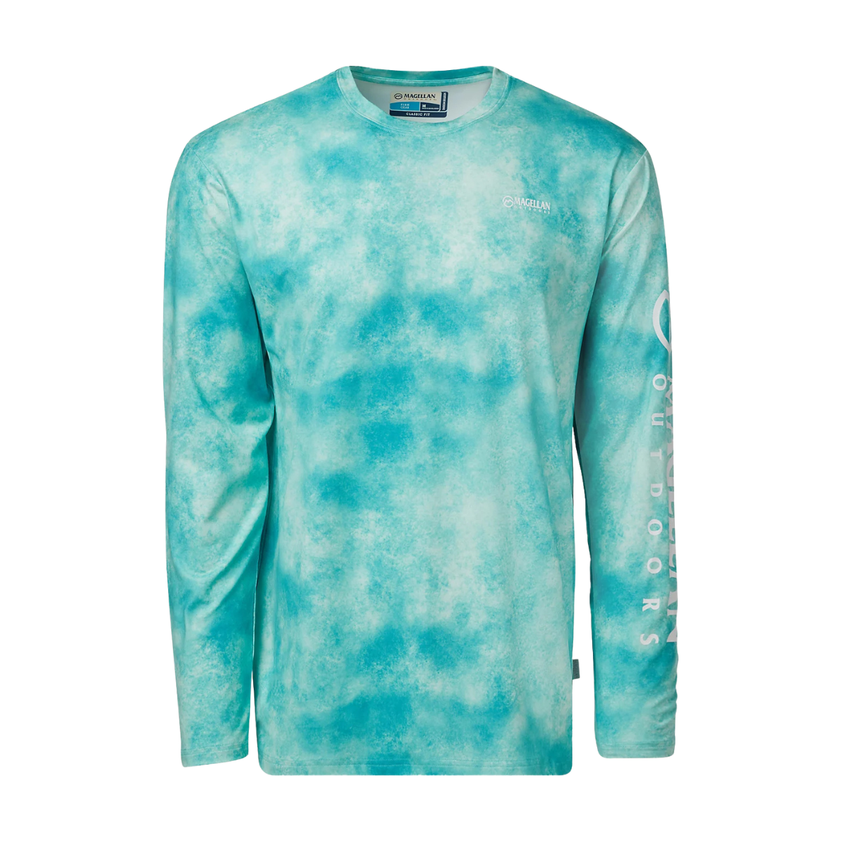 Playera Magellan Casting Crew Wash Upf 50 Manga Larga