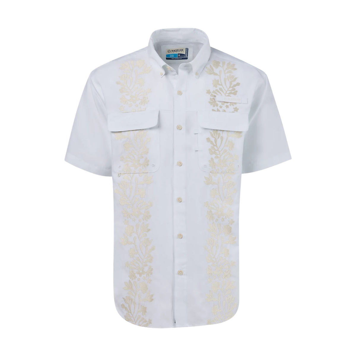 Camisa Magellan Talavera Y Flores UPF 25 Manga Corta Hombre