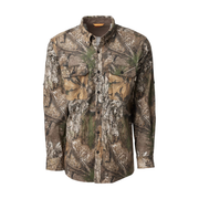 Camisa Magellan Twill Hunt Gear Manga Larga Hombre