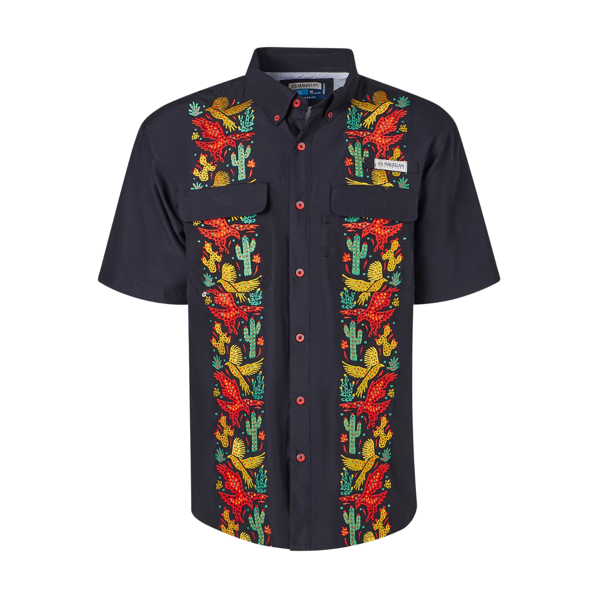 Camisa Magellan Talavera Y Flores UPF 25 Hombre Manga Corta
