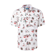 Camisa Magellan México Print UPF 25 Manga Corta Hombre