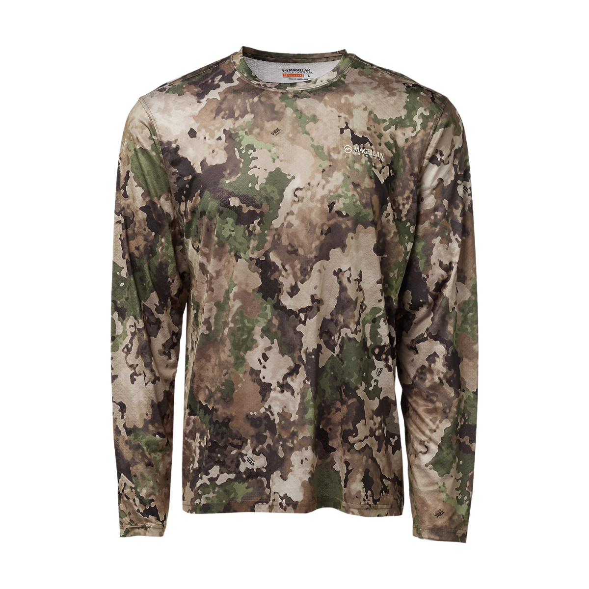 Playera Magellan Hunt Gear Upf 30 Manga Larga 100% Original