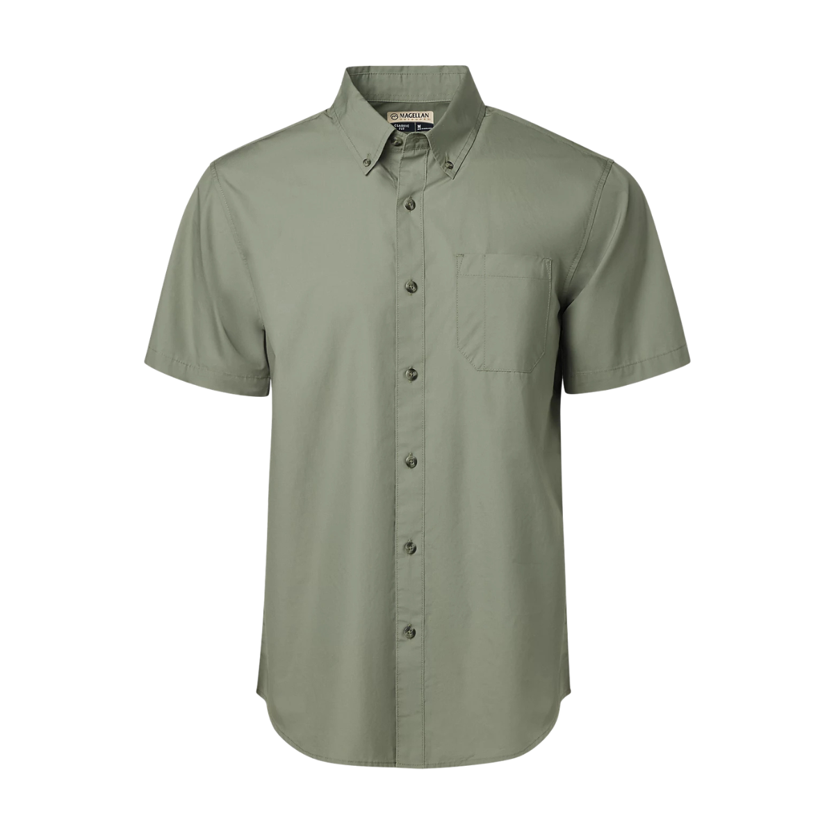 Camisa Magellan Summerville Solid Manga Corta Hombre