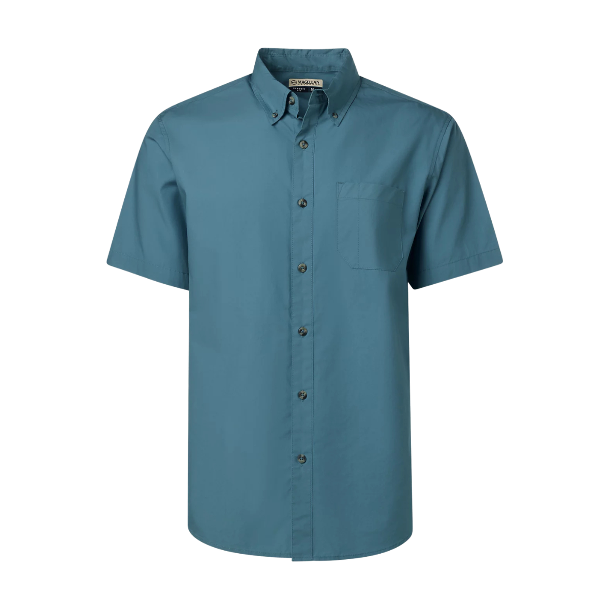 Camisa Magellan Summerville Solid Manga Corta Hombre